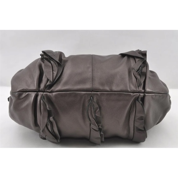 PRADA NAPA LEATHER HOBO SHOULDER BAG - Picture 7 of 16